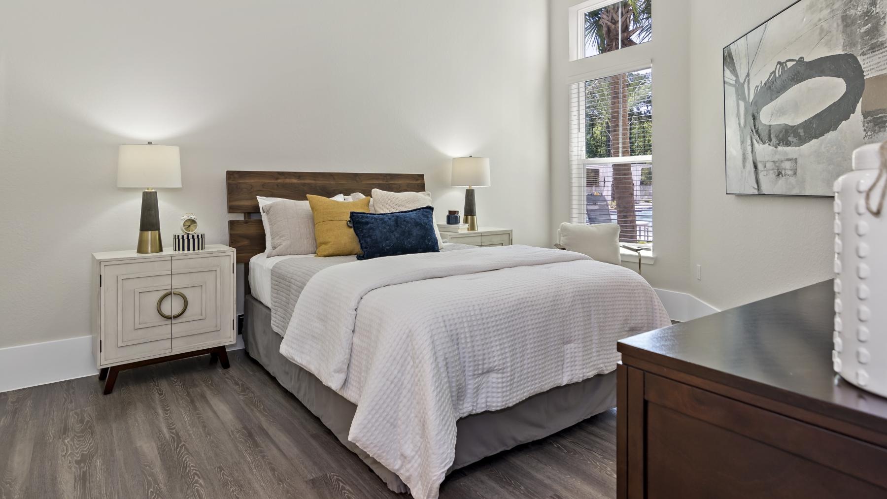 Relax and recharge in beautiful and spacious bedrooms Relax and recharge in beautiful and spacious bedrooms